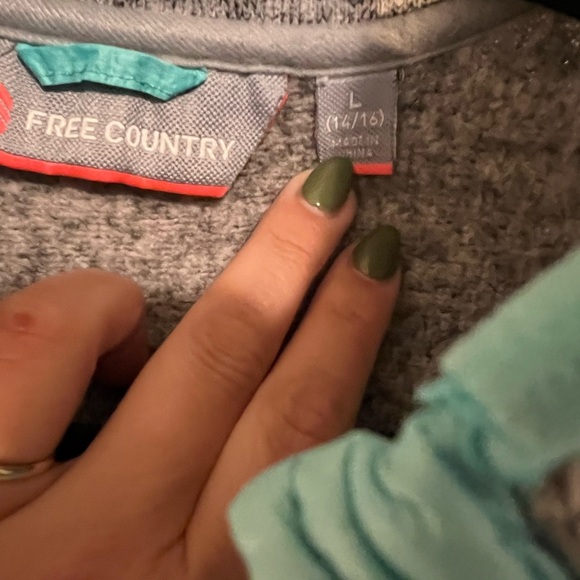 FINAL PRICE Free Country Down Jacket Girls Large - Picture 3 of 8